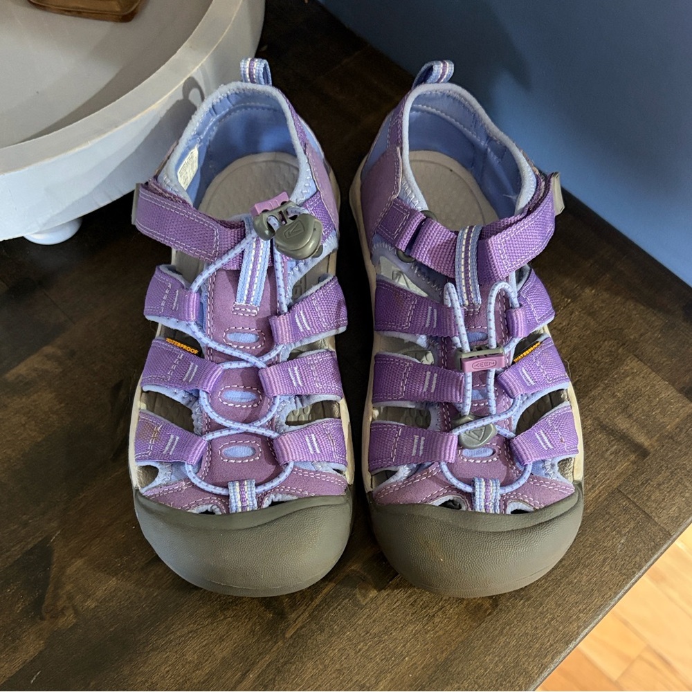 KEEN Lavender and Light Blue Outdoor Sandals